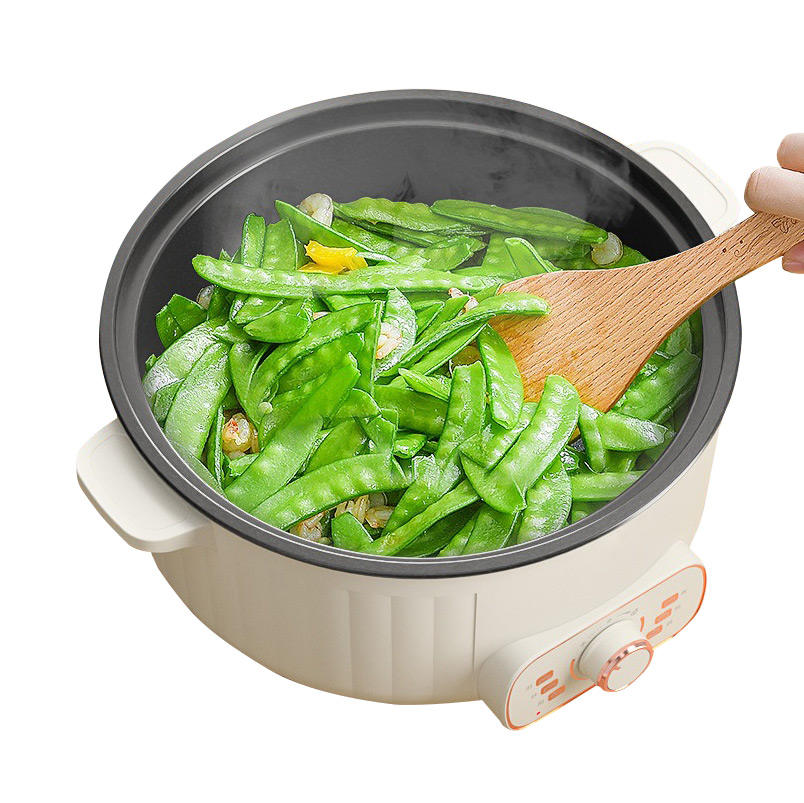 Portable Electric Hot Pot – Nonstick Mini Multi-Function Cooker For Stir Fry, Noodles, Soup & Grills