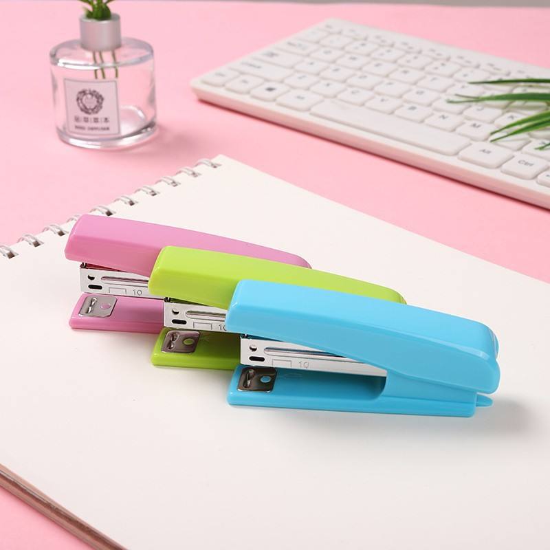 Mini Stapler Set – 3 Assorted Colors Small Office & Desktop Staplers