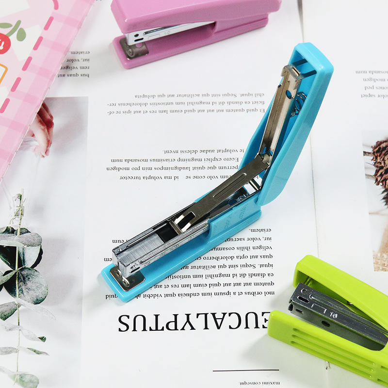 Mini Stapler Set – 3 Assorted Colors Small Office & Desktop Staplers