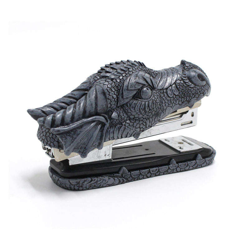 Resin Dragon Head Stapler – Unique Light Duty Manual Desktop Accessory & Home Decor