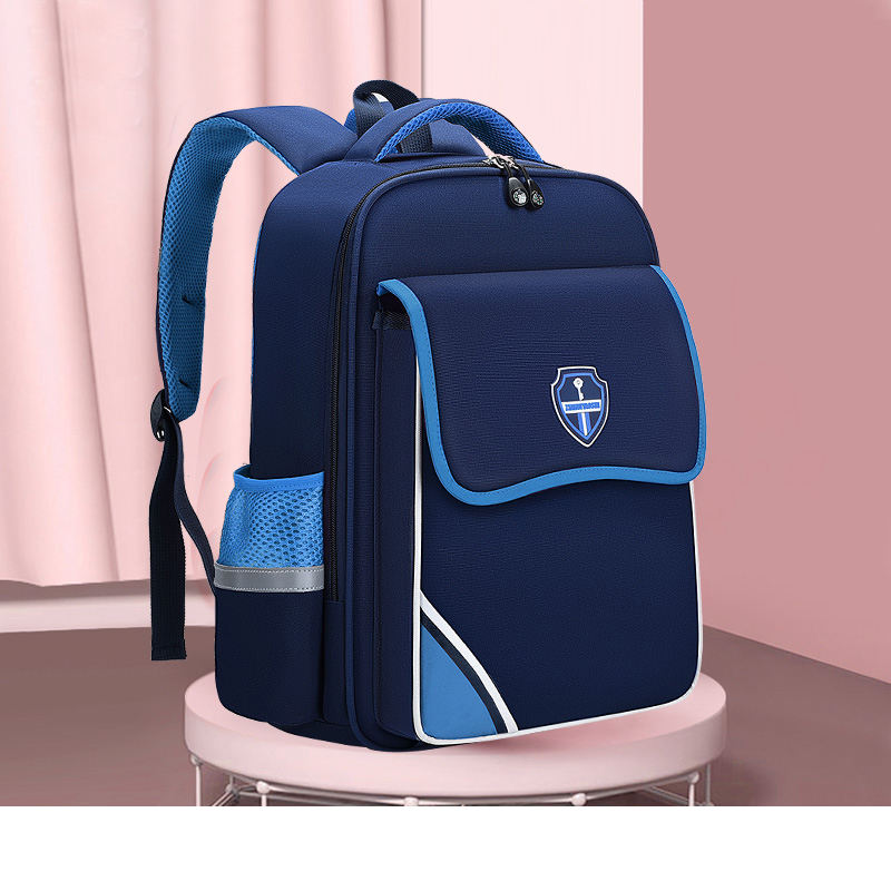 Super Light Primary School Backpack – High Capacity, Load-Reducing Schoolbag For Grades 1-6 Boys