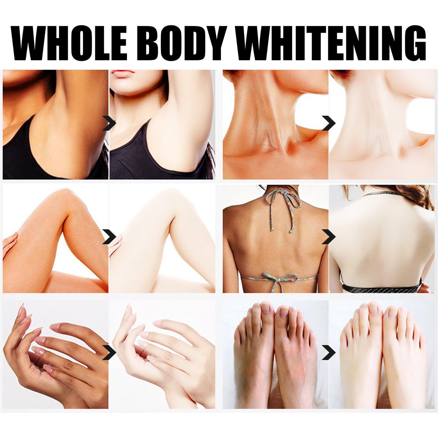 EELHOE Collagen Milk Body Lotion – Quick Whitening & Hydrating Cream For Face, Neck, Arms, Hands & Full Body
