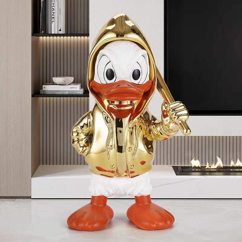 Donald Duck Decorative Lamp – Creative Modern Desktop & Living Room Ornament