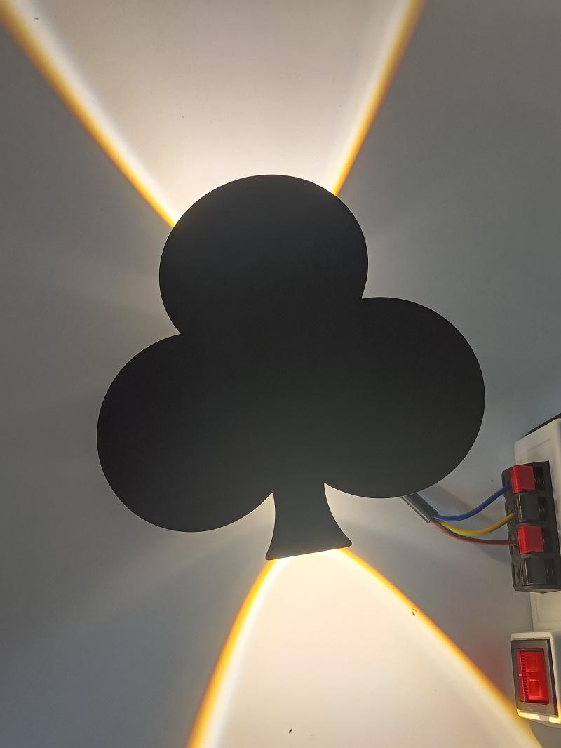 2W LED Stair Wall Light – Plum Blossom Shape IP65 Waterproof Sconce for Indoor & Outdoor Decor