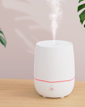 200ml Ultrasonic Air Humidifier โ USB Aromatherapy Machine For Home, Office & Bedroom