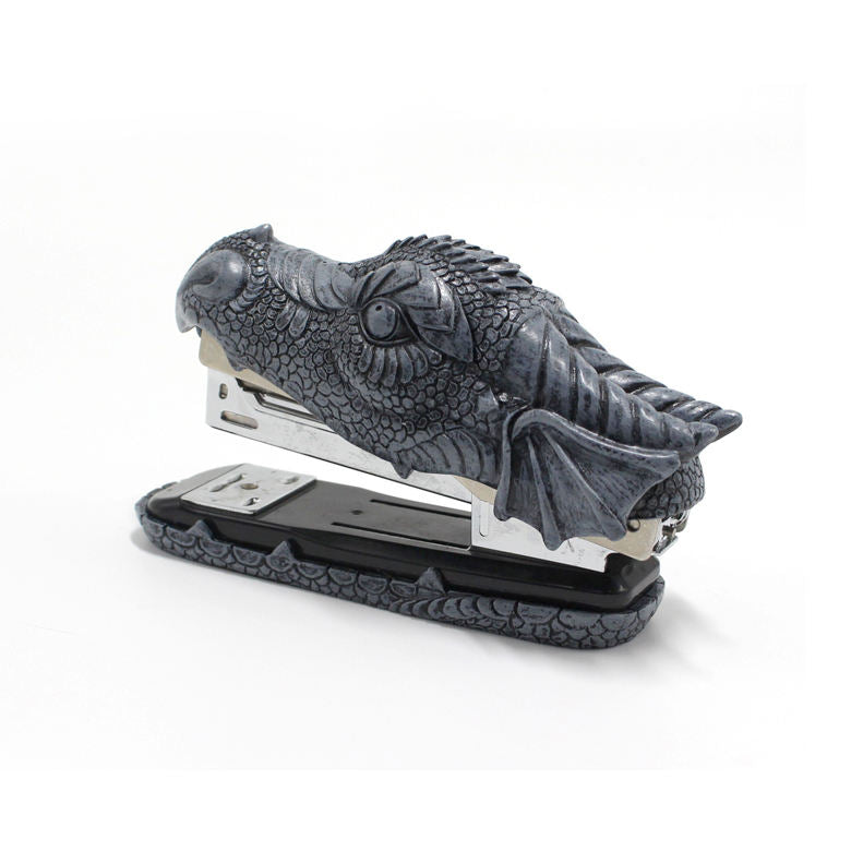 Resin Dragon Head Stapler – Unique Light Duty Manual Desktop Accessory & Home Decor
