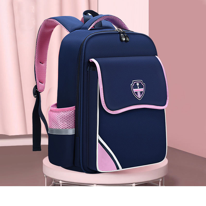 Super Light Primary School Backpack – High Capacity, Load-Reducing Schoolbag For Grades 1-6 Boys
