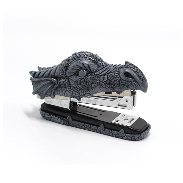 Resin Dragon Head Stapler – Unique Light Duty Manual Desktop Accessory & Home Decor