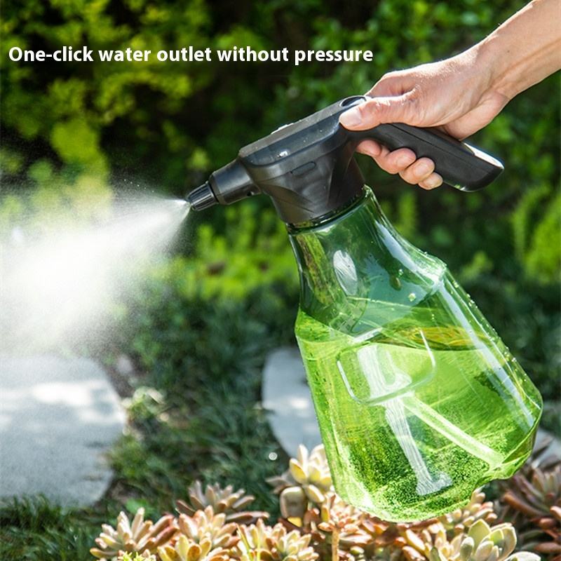 Automatic Electric Sprayer Kettle – Plastic Gardening Tool For Watering Flowers