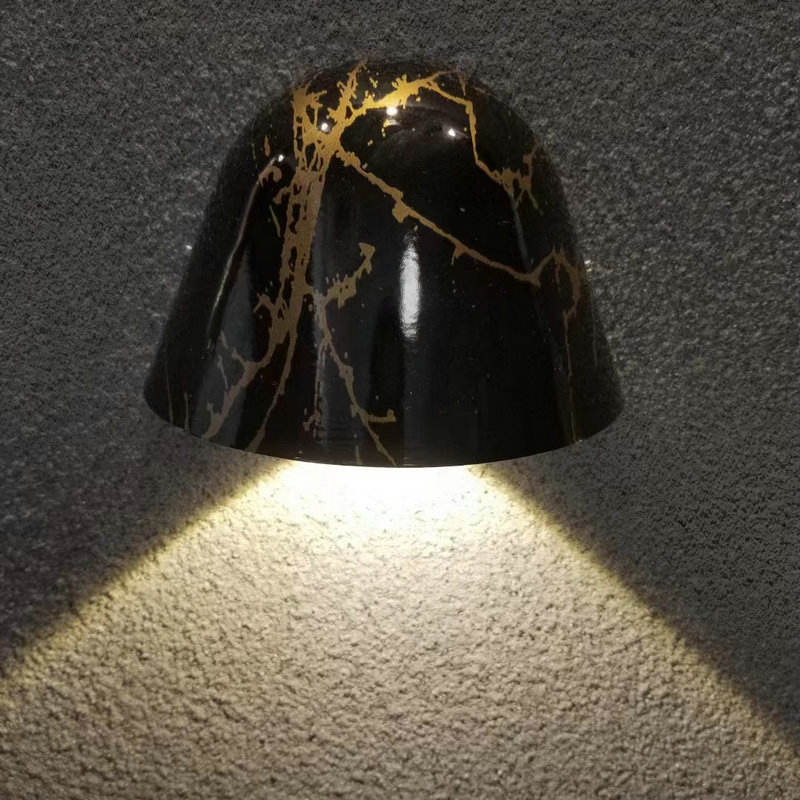5W Bell-Shaped LED Wall Light – IP65 Waterproof Aluminum Outdoor Garden Lamp