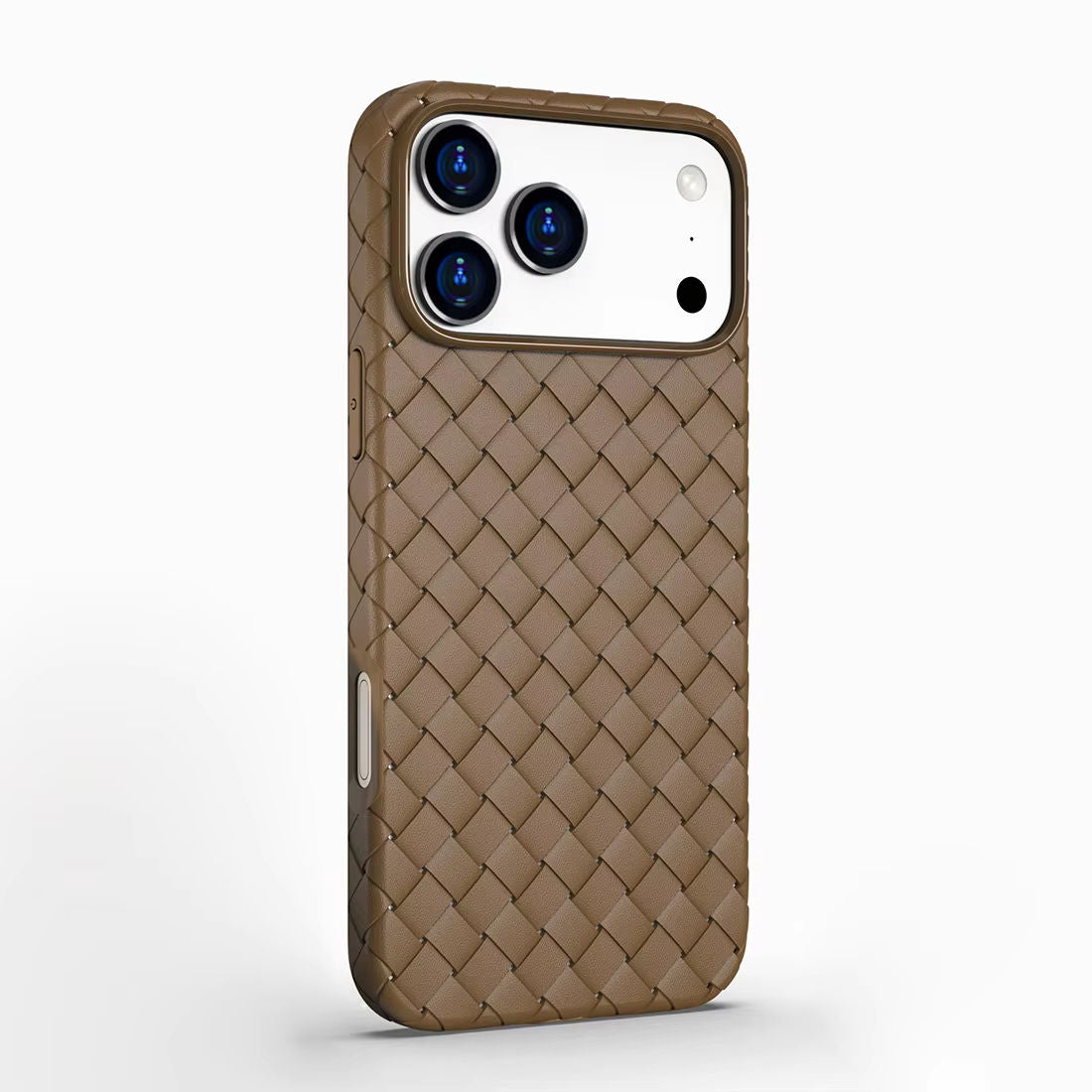 Custom Woven Texture TPU Phone Case For iPhone 17 Series – Heat Dissipation Protective Mobile Cover