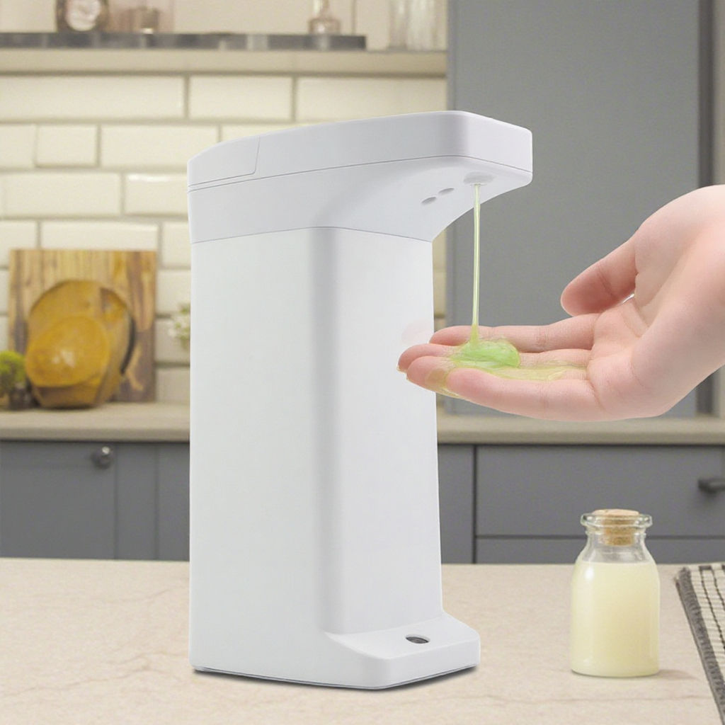 Automatic Infrared Soap Dispenser – Touchless Hand Sanitizer for Kitchen & Home