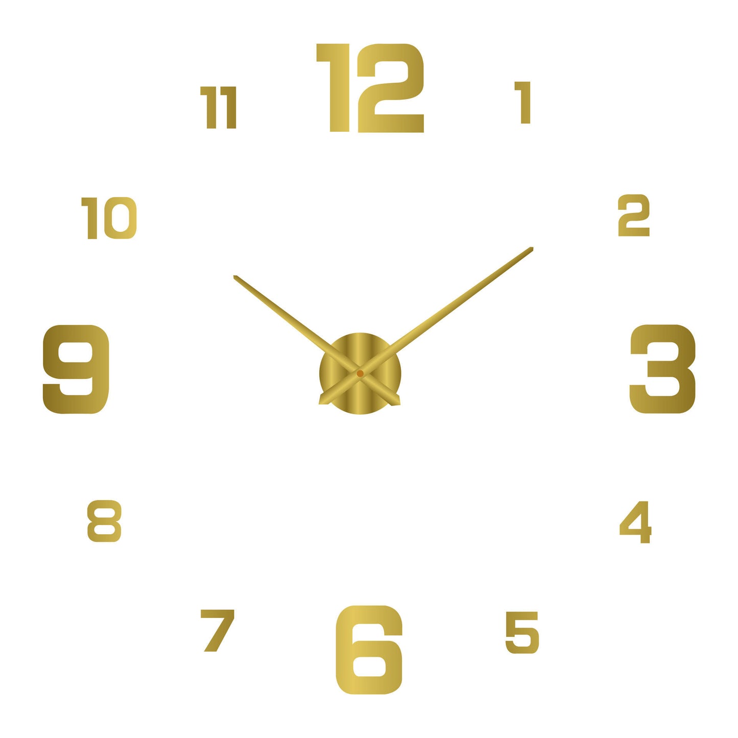 3D Luminous Digital Analog Wall Clock – Stylish LED Display With Glow Feature