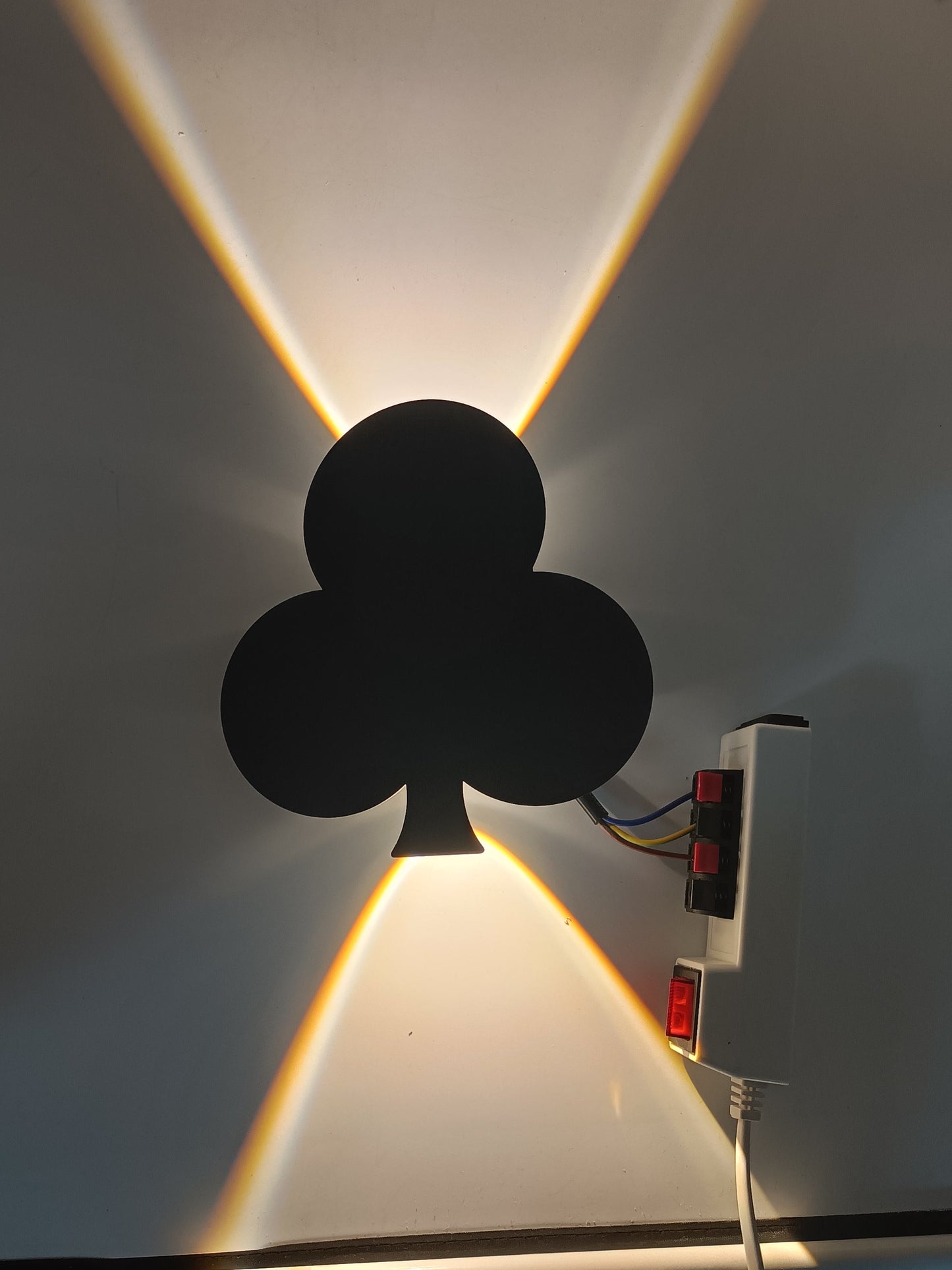 2W LED Stair Wall Light – Plum Blossom Shape IP65 Waterproof Sconce for Indoor & Outdoor Decor