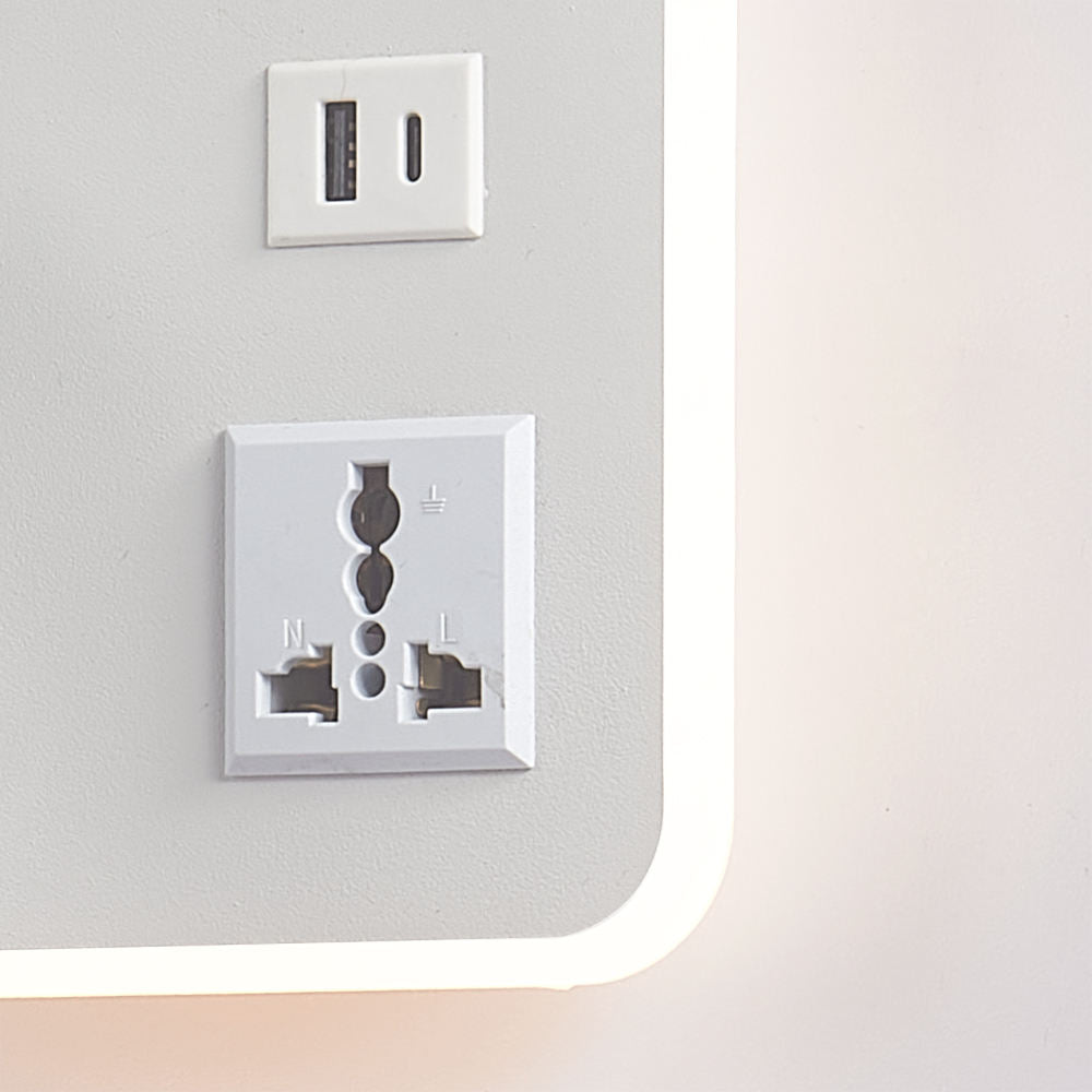 Modern LED Wall Light – Up & Down Aluminum Wall Sconce For Bedroom, Living Room & Hotel