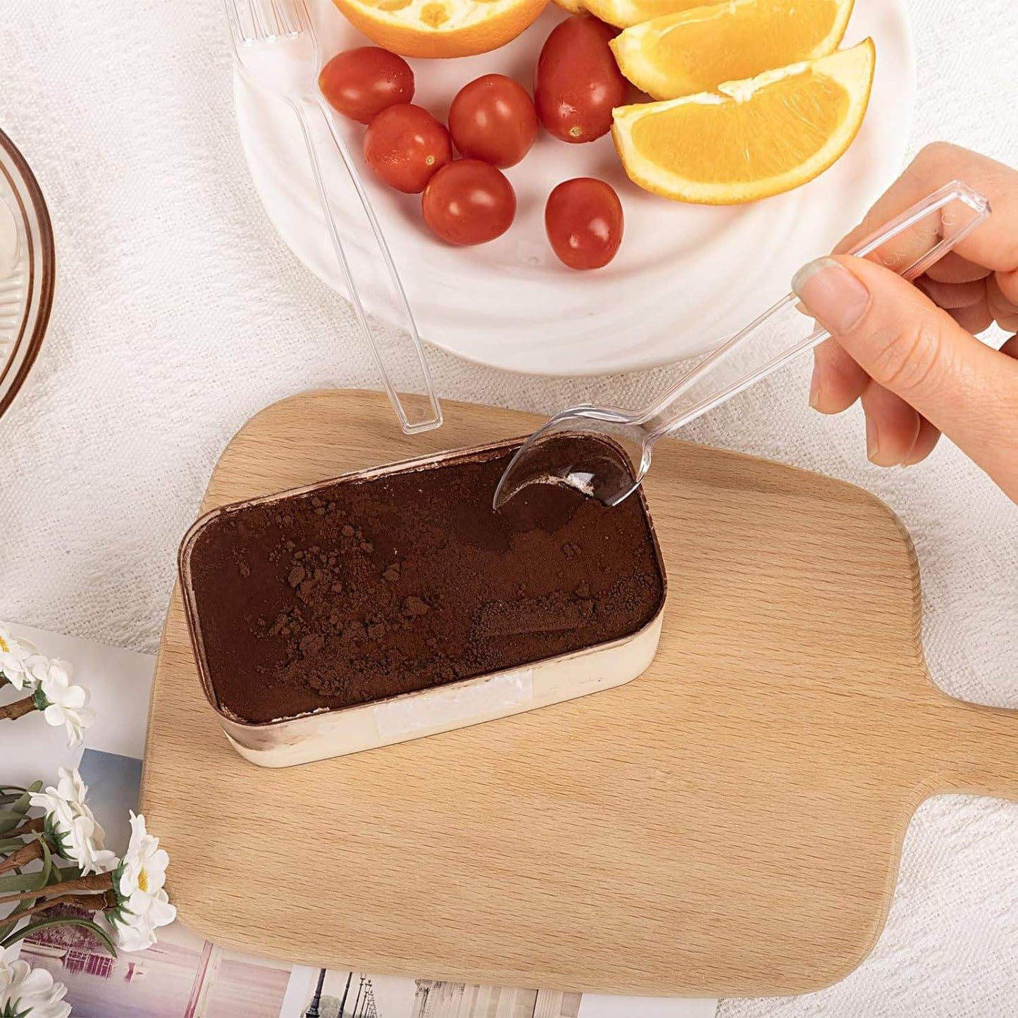 Disposable Plastic Cutlery Set – PP/PS Spoon, Fork & Knife For Parties, Picnics & Events