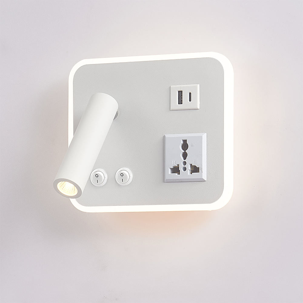Modern LED Wall Light – Up & Down Aluminum Wall Sconce For Bedroom, Living Room & Hotel