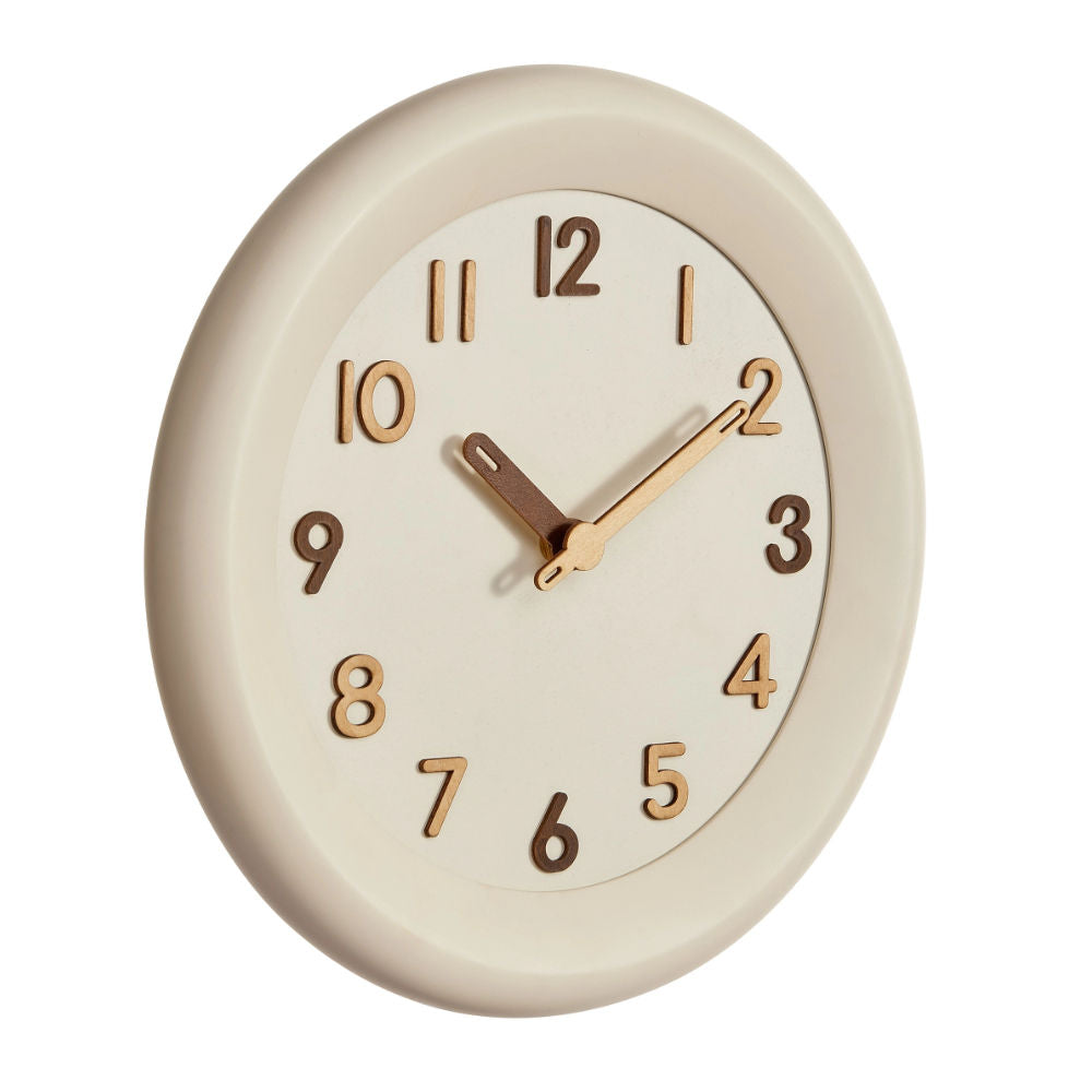 Eco-Friendly Solid Wood Frame Wall Clock – Modern Wooden Home Decor