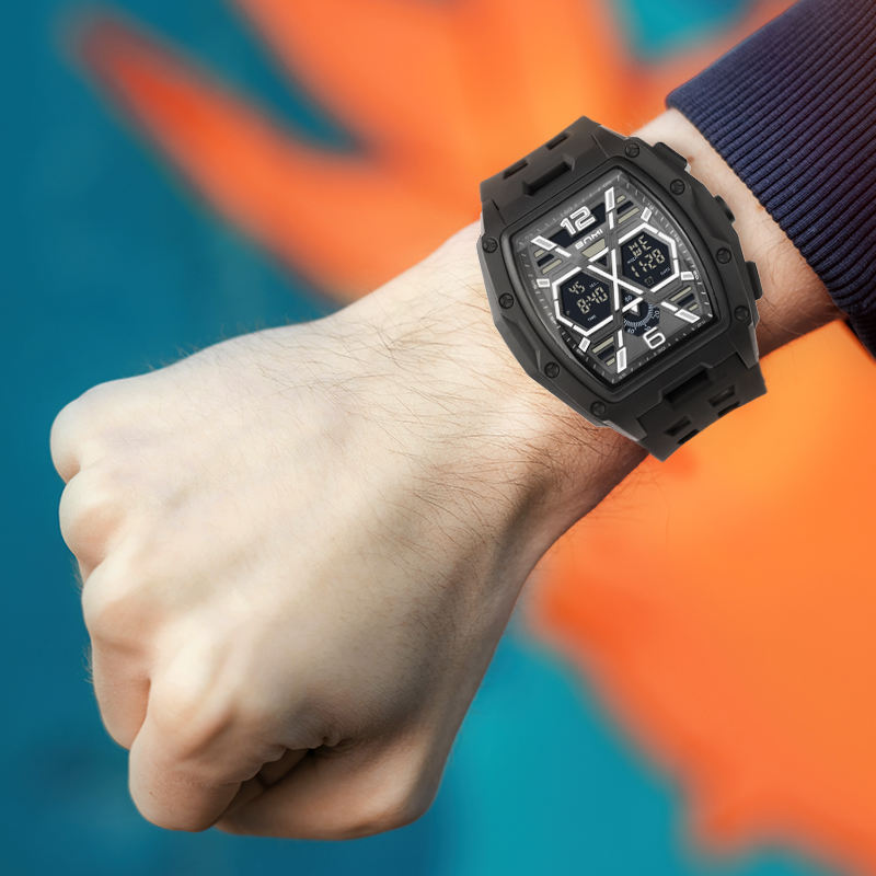 Men's Fashion Digital Sports Watch – Multifunctional Stylish & Simple Design