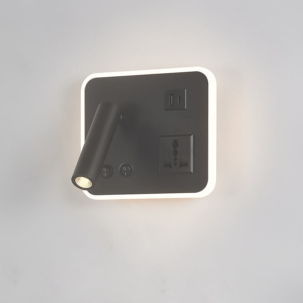 Modern LED Wall Light – Up & Down Aluminum Wall Sconce For Bedroom, Living Room & Hotel