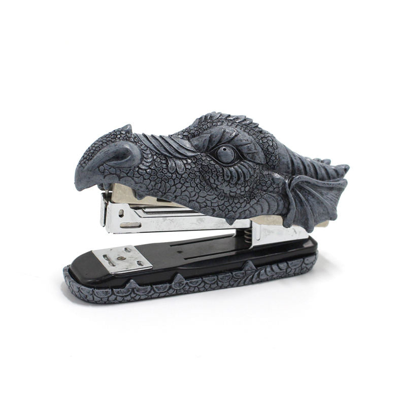 Resin Dragon Head Stapler – Unique Light Duty Manual Desktop Accessory & Home Decor