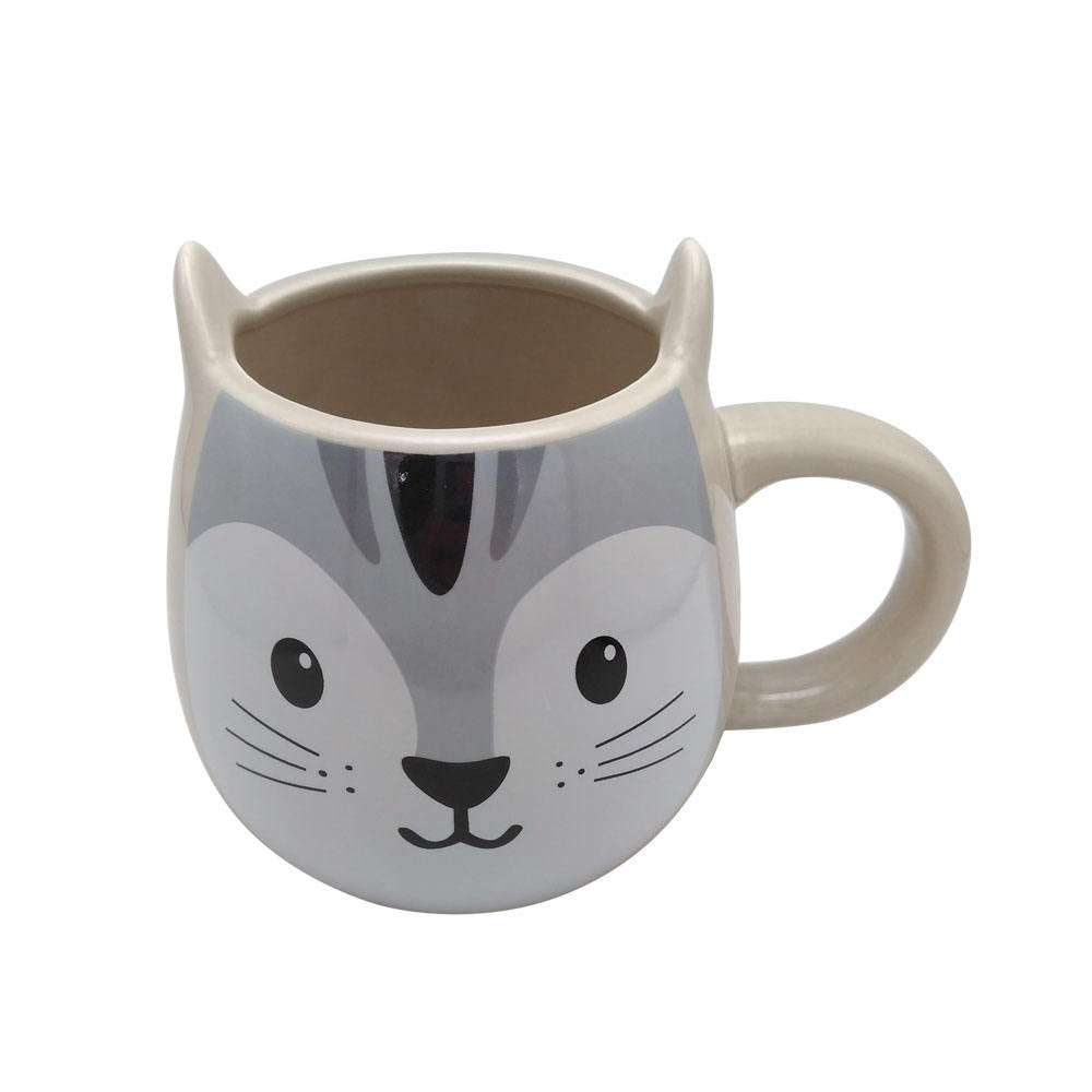 Custom Cat Mugs – Ceramic Cat Shape Coffee Mug, Perfect Gift For Cat Lovers