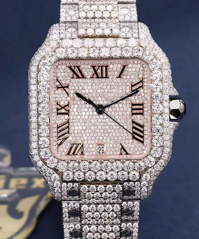 2025 Men’s Luxury Watch – Black Dial Chronograph Waterproof Wristwatch with Silicone Band