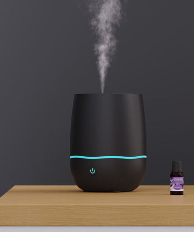 200ml Ultrasonic Air Humidifier โ USB Aromatherapy Machine For Home, Office & Bedroom