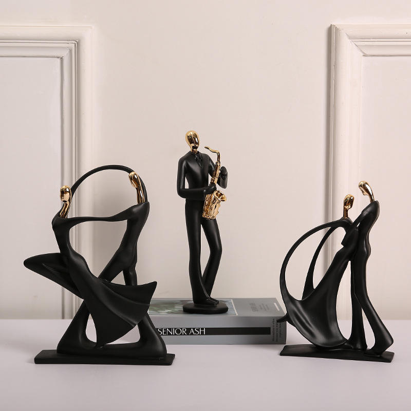 Creative Band Character Ornaments – Luxury Decorative Crafts For Home & Office