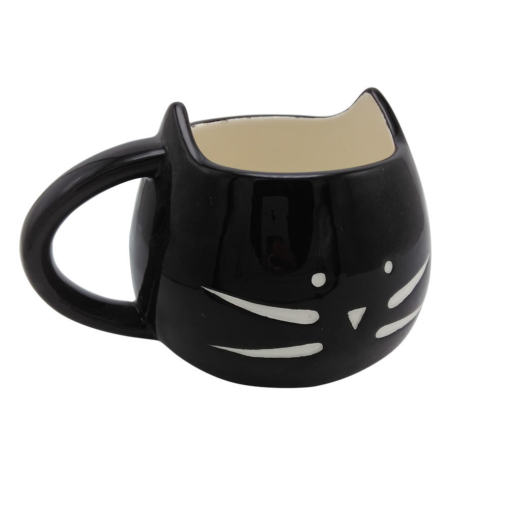 Custom Cat Mugs – Ceramic Cat Shape Coffee Mug, Perfect Gift For Cat Lovers