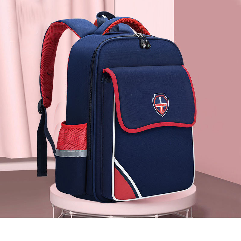 Super Light Primary School Backpack – High Capacity, Load-Reducing Schoolbag For Grades 1-6 Boys