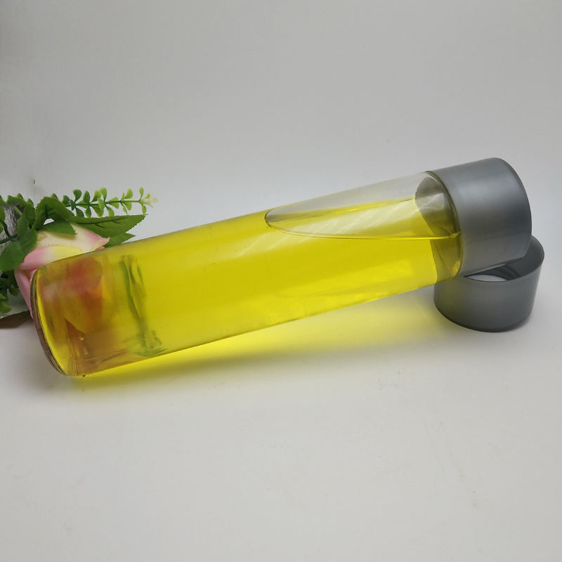Voss Style Glass Water Bottle – Straight Side Cylinder Mineral Water Bottle With Cap