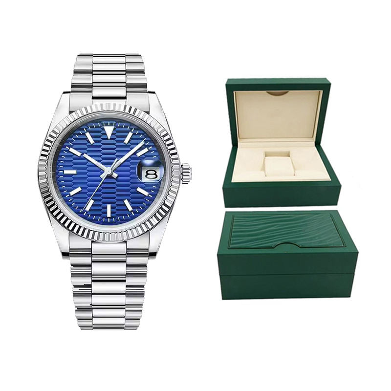 Men’s Waterproof Moissanite Watch – Custom Mechanical Diamond Fashion Watch With Band
