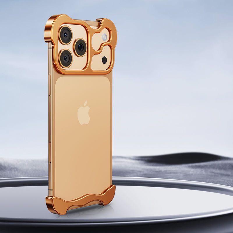 Ultra-Thin Aluminum Alloy Frame Lens Protector Cover For iPhone 12–17 Pro Max – New Design