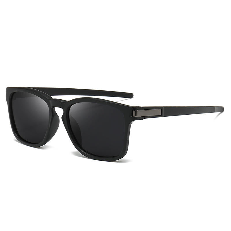 Fashion Square Retro Sunglasses – Photochromic Polarized Cycling Glasses For Men