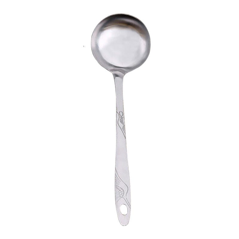 Stainless Steel Tapioca Pearl Spoon – Long Handle Leaky Boba Spoon