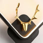 Aluminium Deer Pendant Light – Black Decorative Ceiling Lamp For Living Room & Bedroom (Pack of 2)