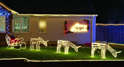 30M LED Rope Light – Waterproof Warm White Decorative Lights For Home, Ceiling, Diwali & Party Decoration