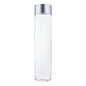 Voss Style Glass Water Bottle – Straight Side Cylinder Mineral Water Bottle With Cap