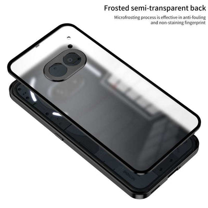 Metal Elastic Buckle Design Phone Case For Nothing Phone 3A/2A – High-Quality Anti-Fall Acrylic Back Cover