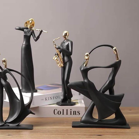 Creative Band Character Ornaments – Luxury Decorative Crafts For Home & Office