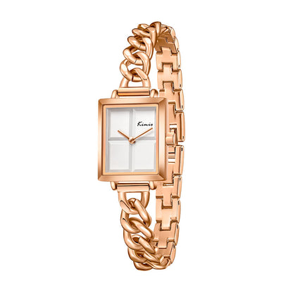 Fancy Blue Bracelet Watch For Ladies – Stylish Women’s Wristwatch For College Girls