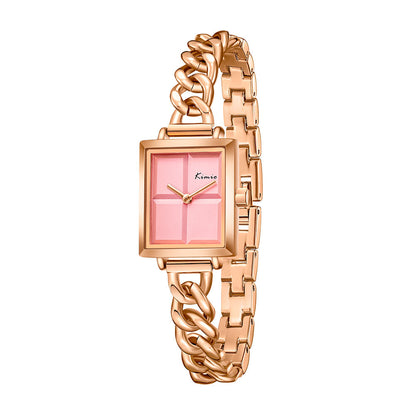 Fancy Blue Bracelet Watch For Ladies – Stylish Women’s Wristwatch For College Girls