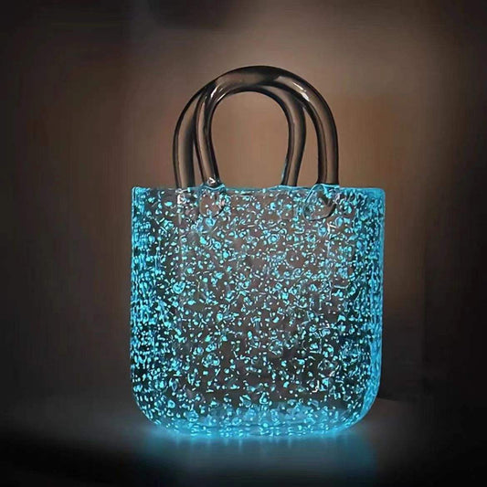 Luminous Hydroponic Glass Vase – Decorative Water Flower Table Vase For Home Decor
