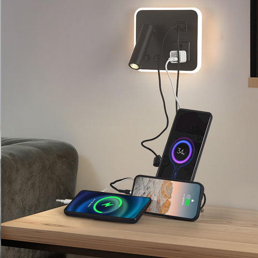 Modern LED Wall Light – Up & Down Aluminum Wall Sconce For Bedroom, Living Room & Hotel