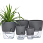 Automatic Self-Watering Plant Pots – Durable Plastic Flower Pots for Home & Garden