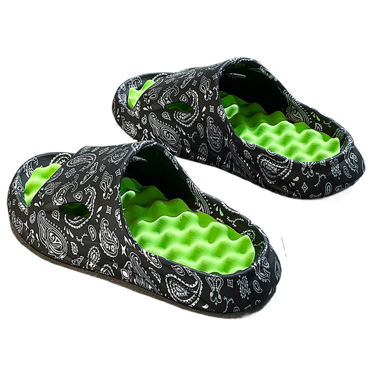 Summer Kids Beach Slippers – Boys & Girls Printed Sandals With Non-Slip Soft Sole