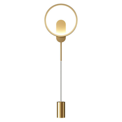 Luxury Gold Wall Lamp – Modern European Style Long Wall Light For Bedroom, Corridor & Living Room
