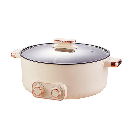 Portable Electric Hot Pot – Nonstick Mini Multi-Function Cooker For Stir Fry, Noodles, Soup & Grills