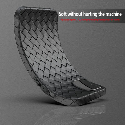 Factory Luxury Woven Pattern Soft Phone Case For iPhone 16/15/14/13/12 Pro Max – Lightweight & High Quality